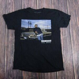 Ice Cube Shirt Mens Medium Black Lowrider Car Graphic Tee Hip Hop Rap Streetwear